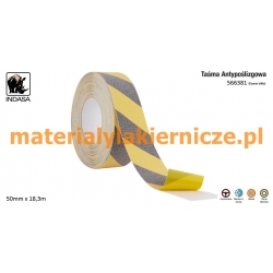 INDASA 566381 TAŚMA ANTYPOŚLIZGOWA BHP 50mm x 18,3m materialylakiernicze.pl